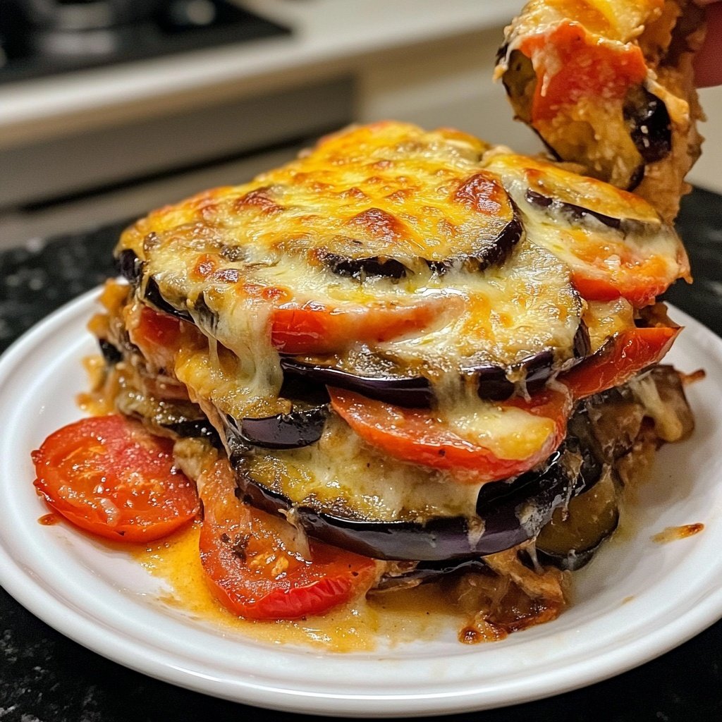 Gemüseauflauf mit Aubergine