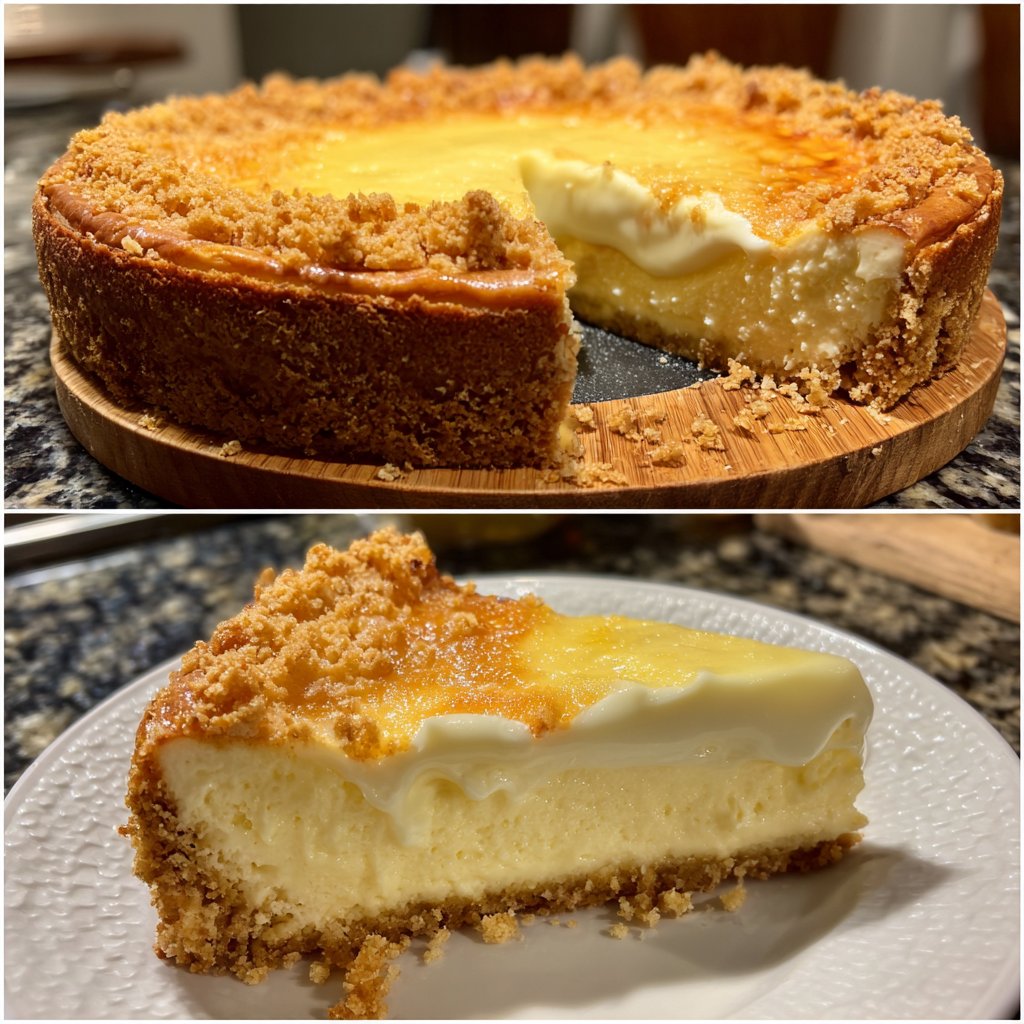 Käsekuchen mit Frischkäse