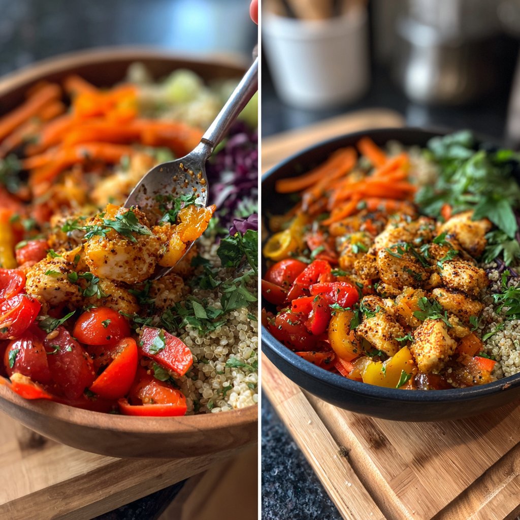 Mittagessen für Meal Prep