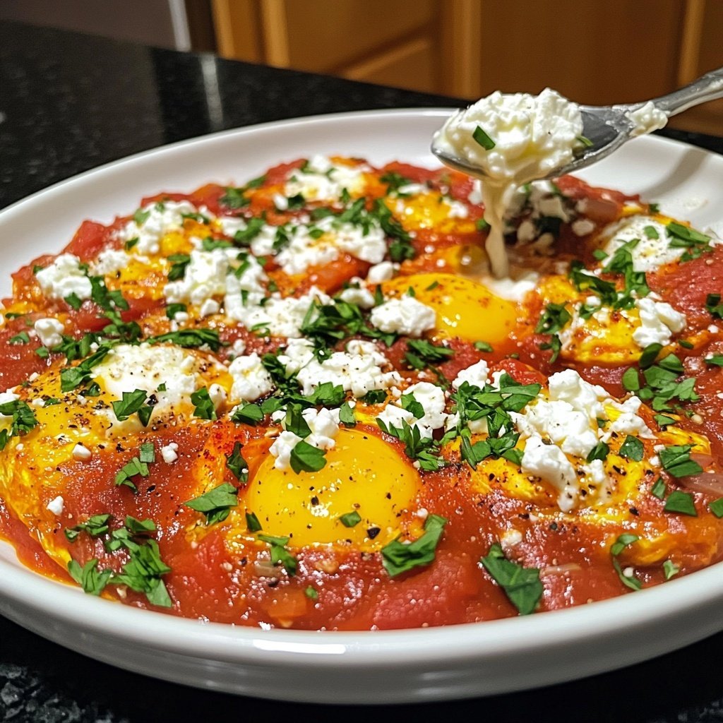 Shakshuka mit Feta