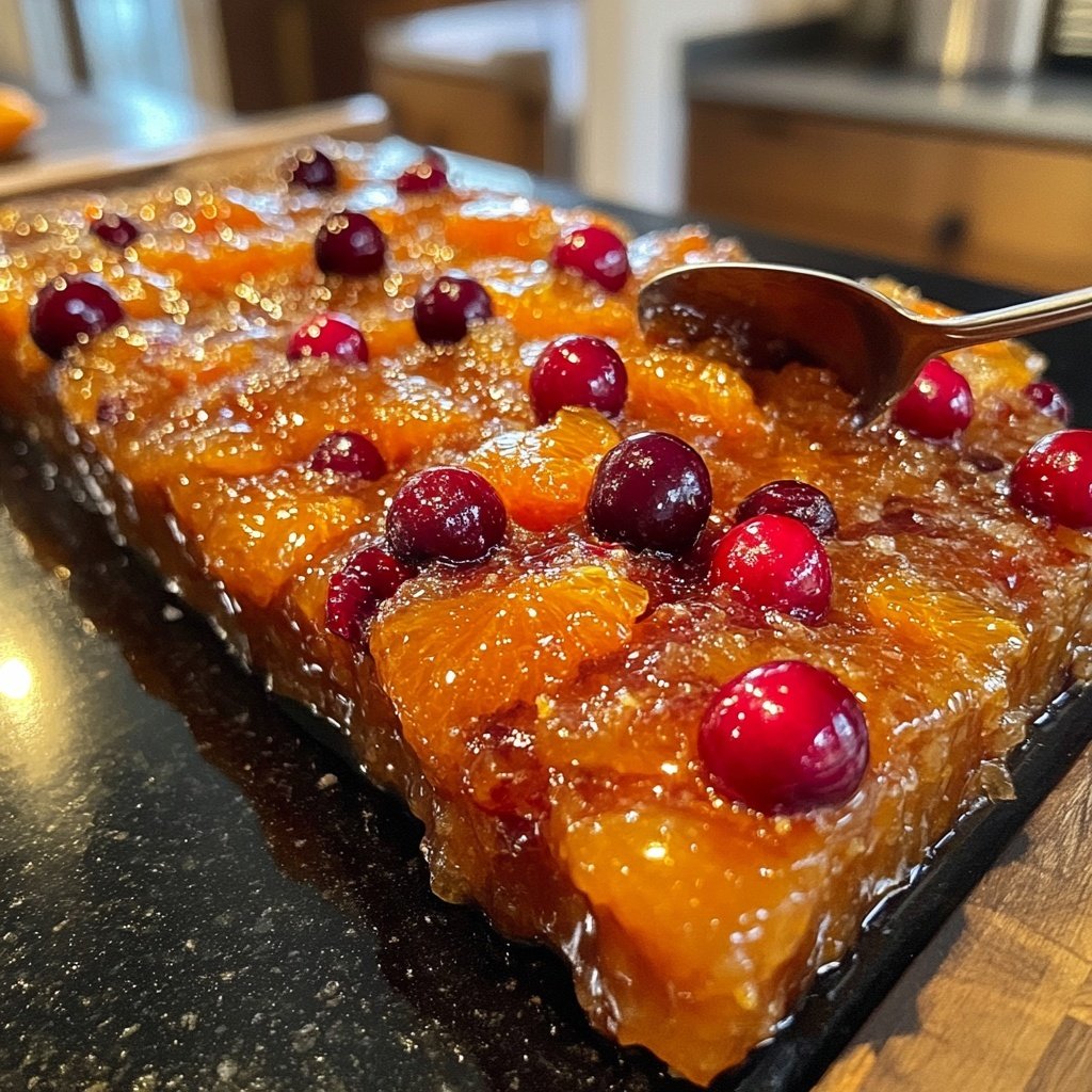 Hausgemachte Orangen-Cranberry-Soße