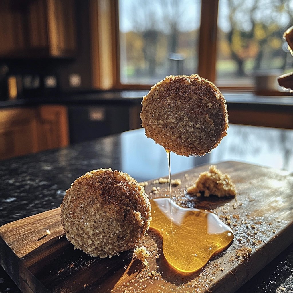Protein Bällchen mit Zimt