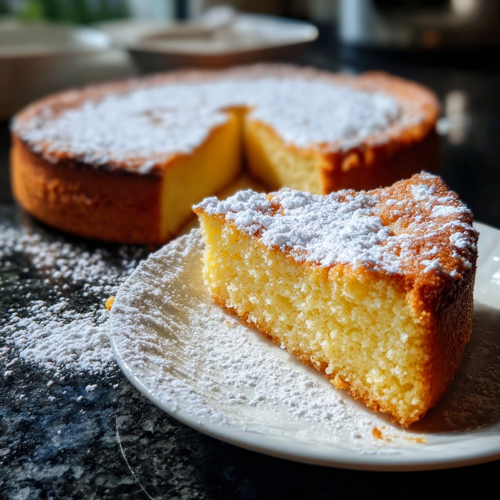 Kuchen mit wenigen Zutaten