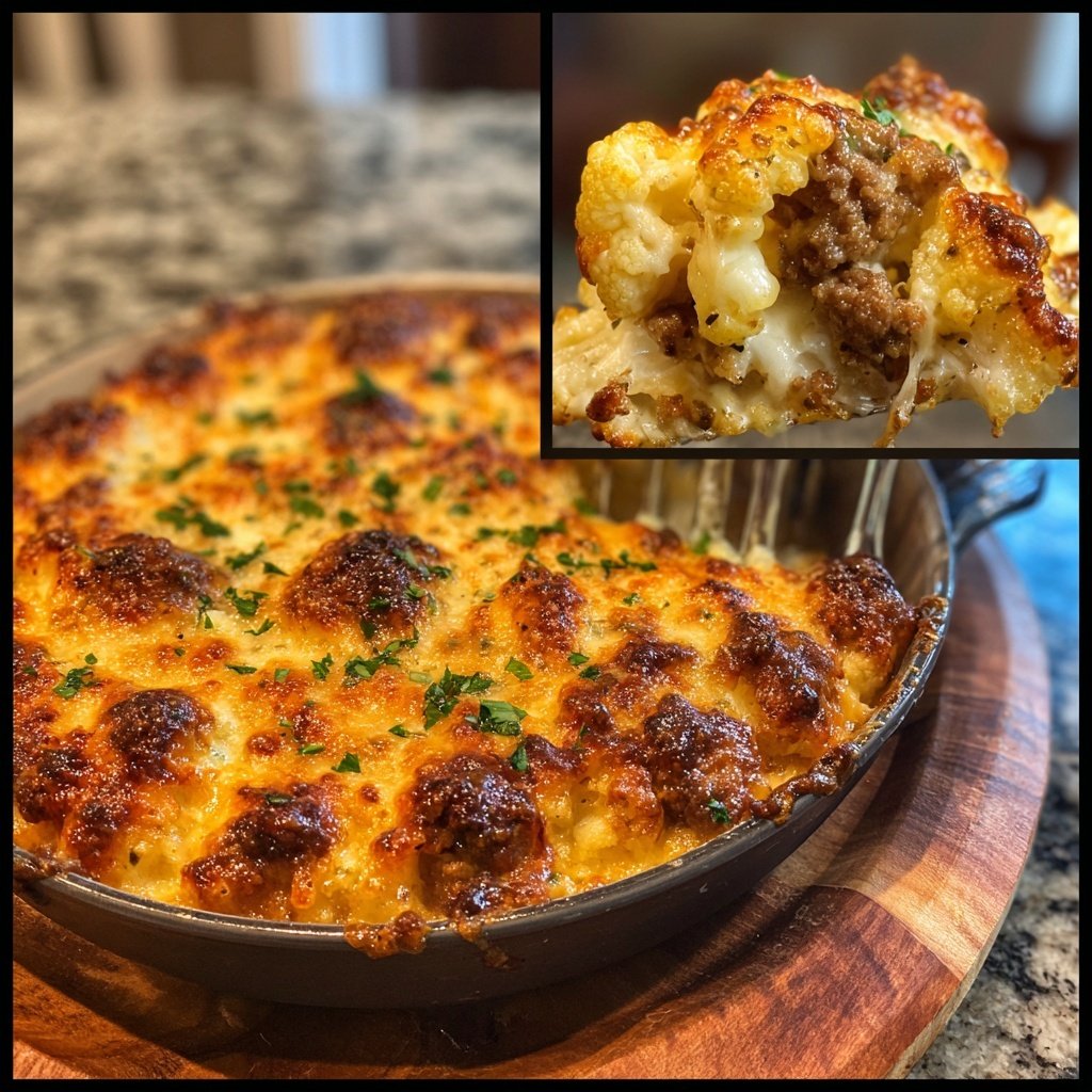 Blumenkohl Auflauf Mit Hackfleisch
