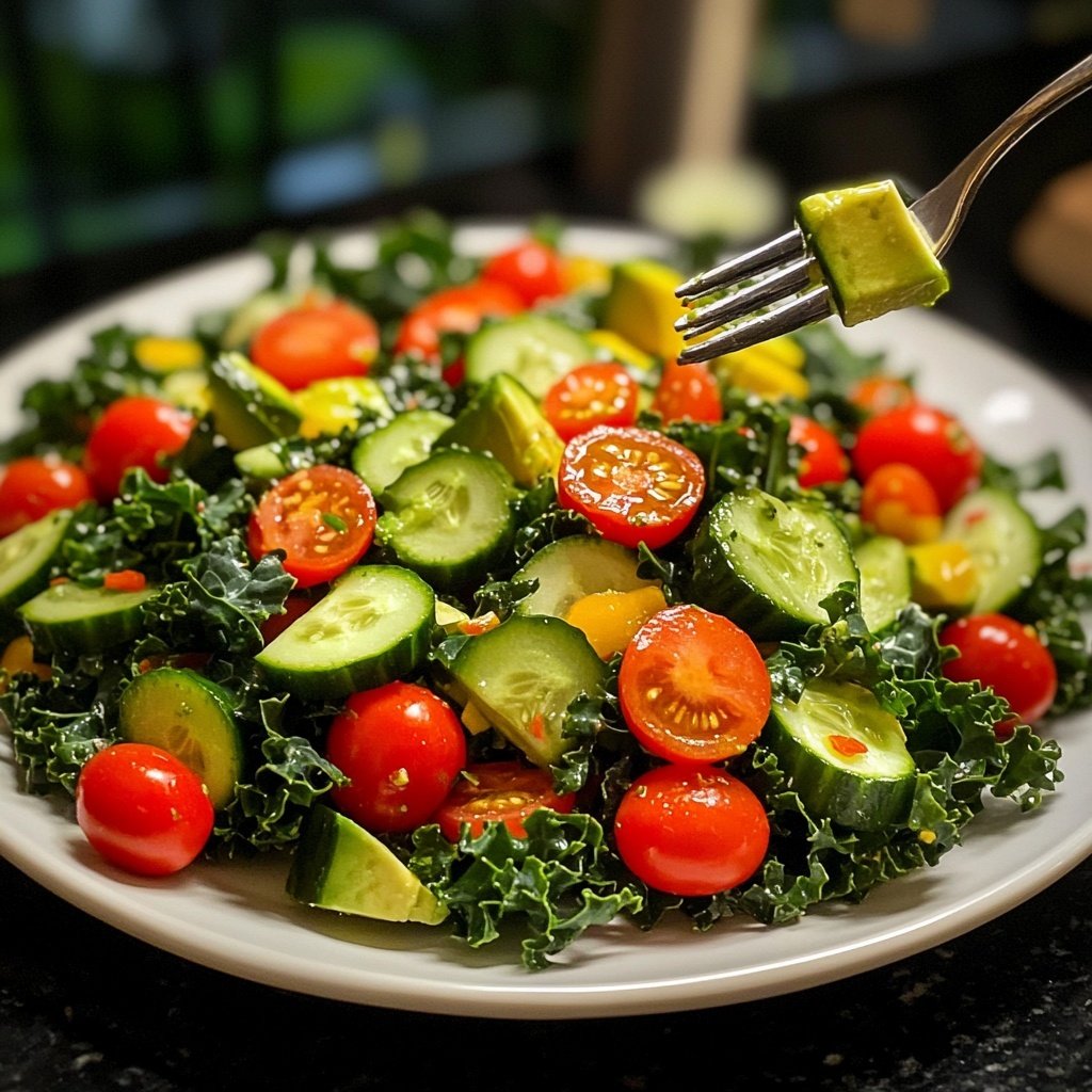 Wholesome Kale Delight – Frischer Salatgenuss
