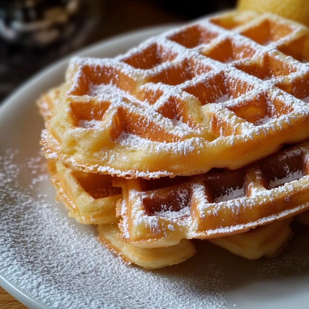 Proteinreiche Waffeln