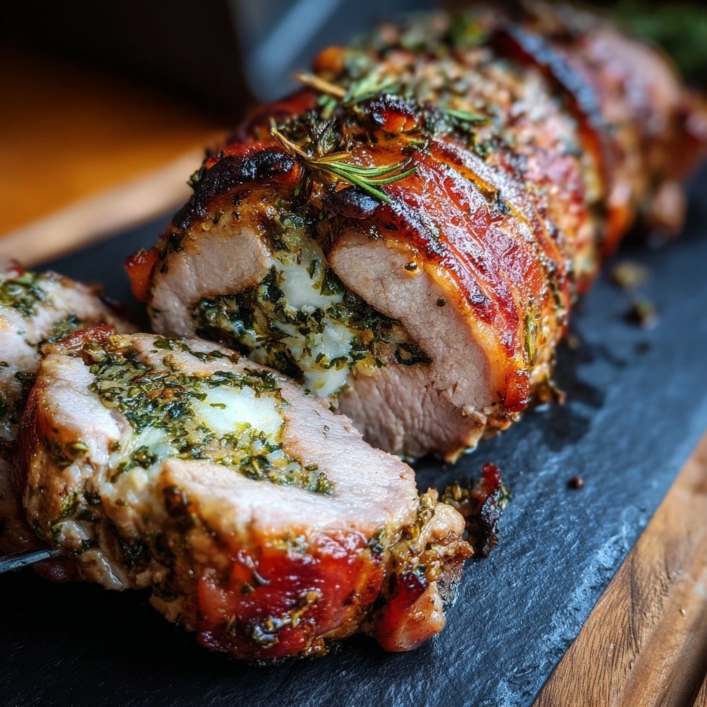 Schweinefilet im Speckmantel