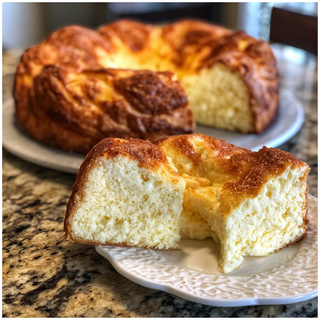 Käsekuchen ohne Boden