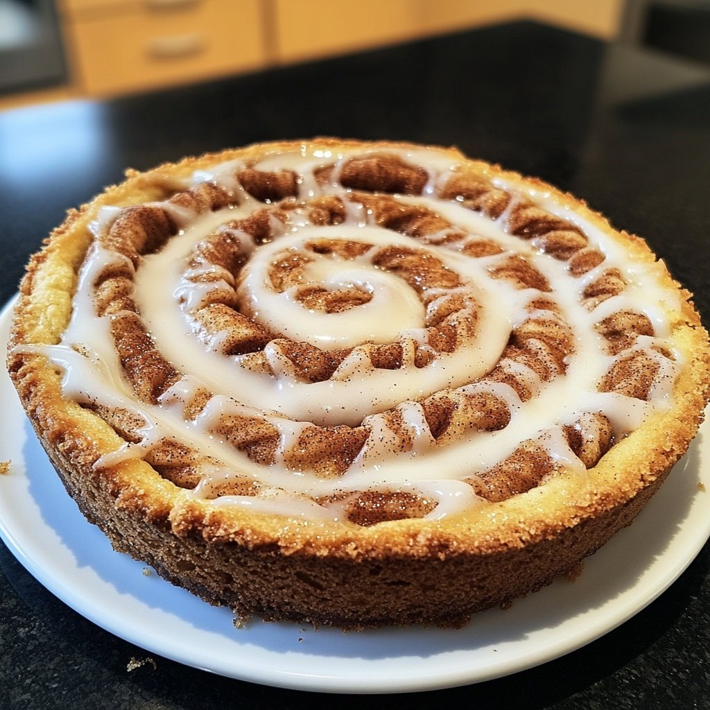 Zimtschnecken-Käsekuchen