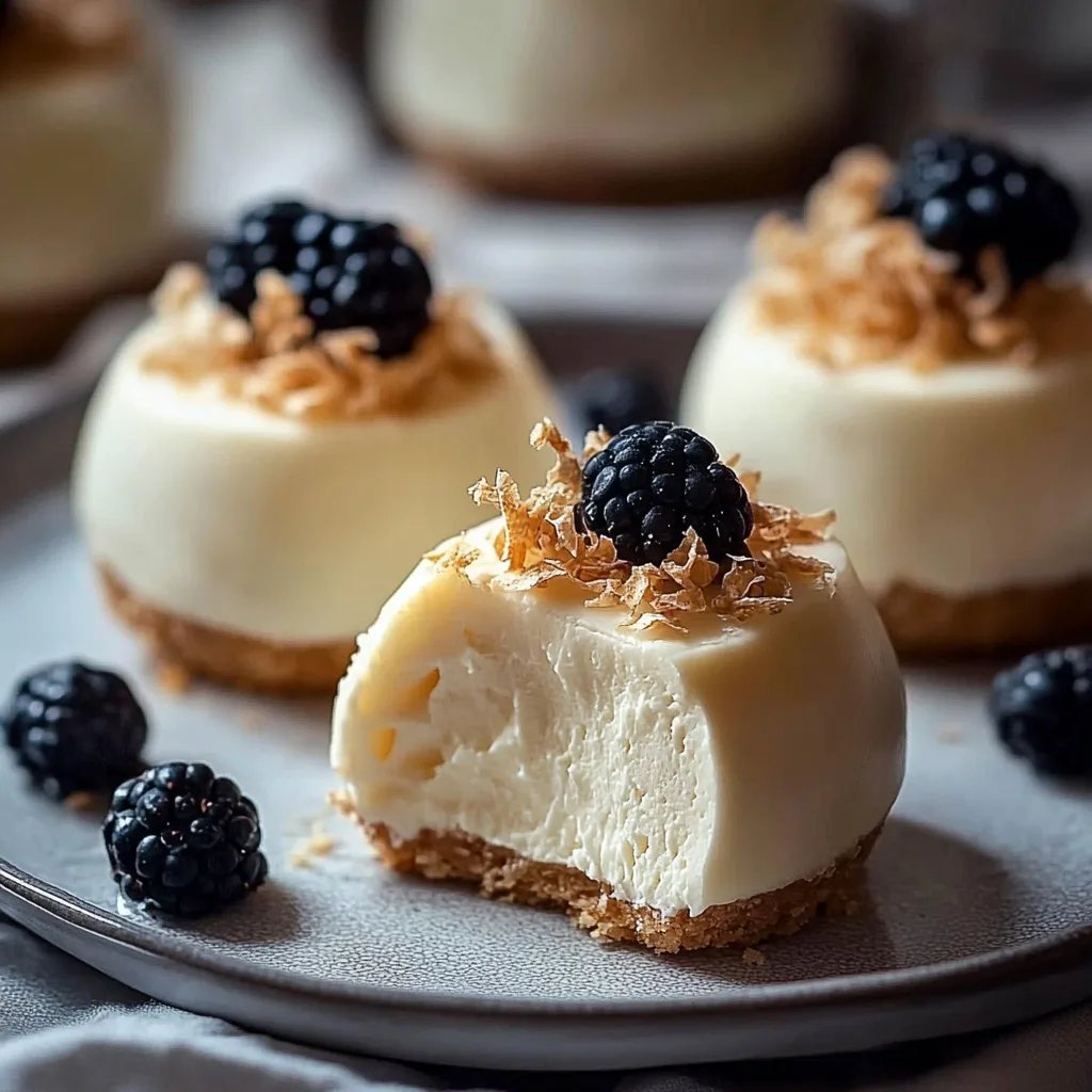 10-Minuten Käsekuchen-Kugeln