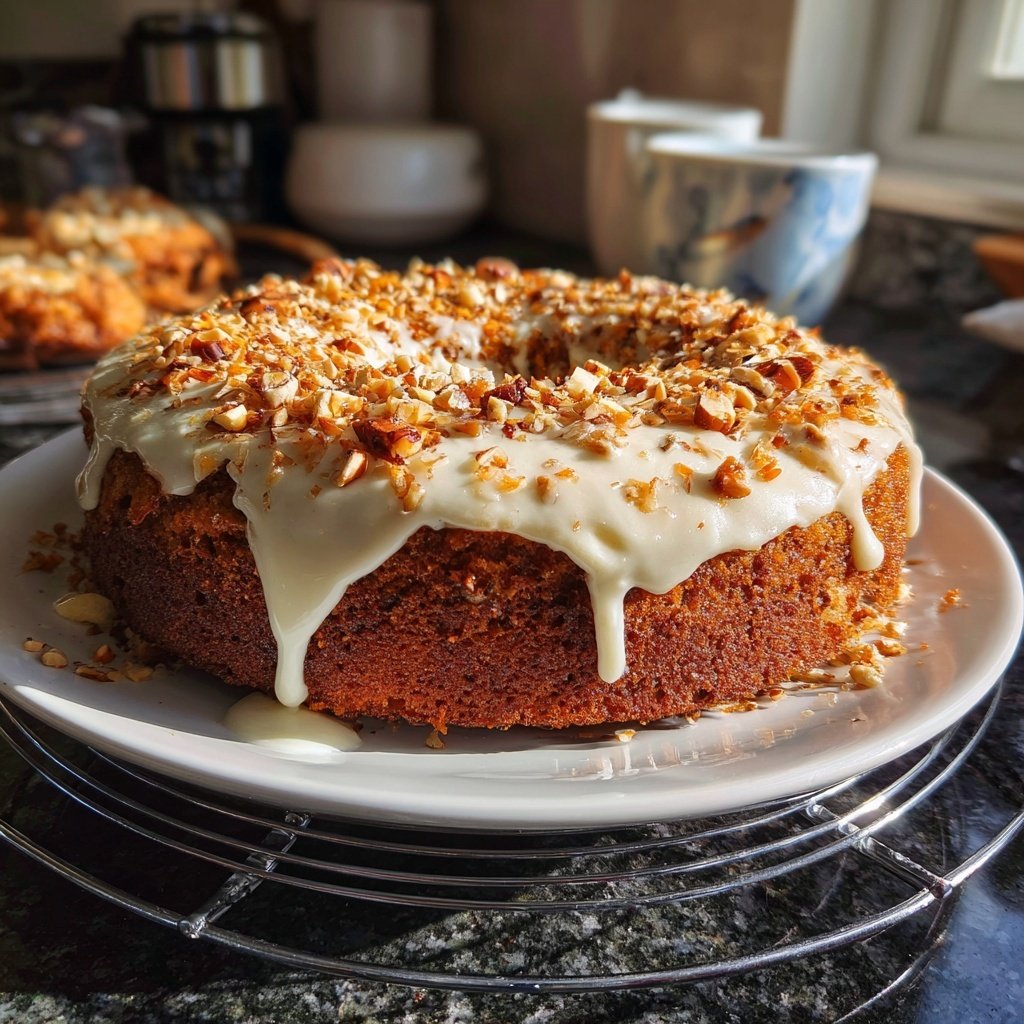Karottenkuchen Mit Haselnüssen